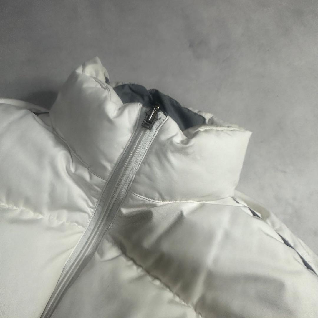 00s NIKEリバーシブル ダウンジャケット グレー / ホワイト