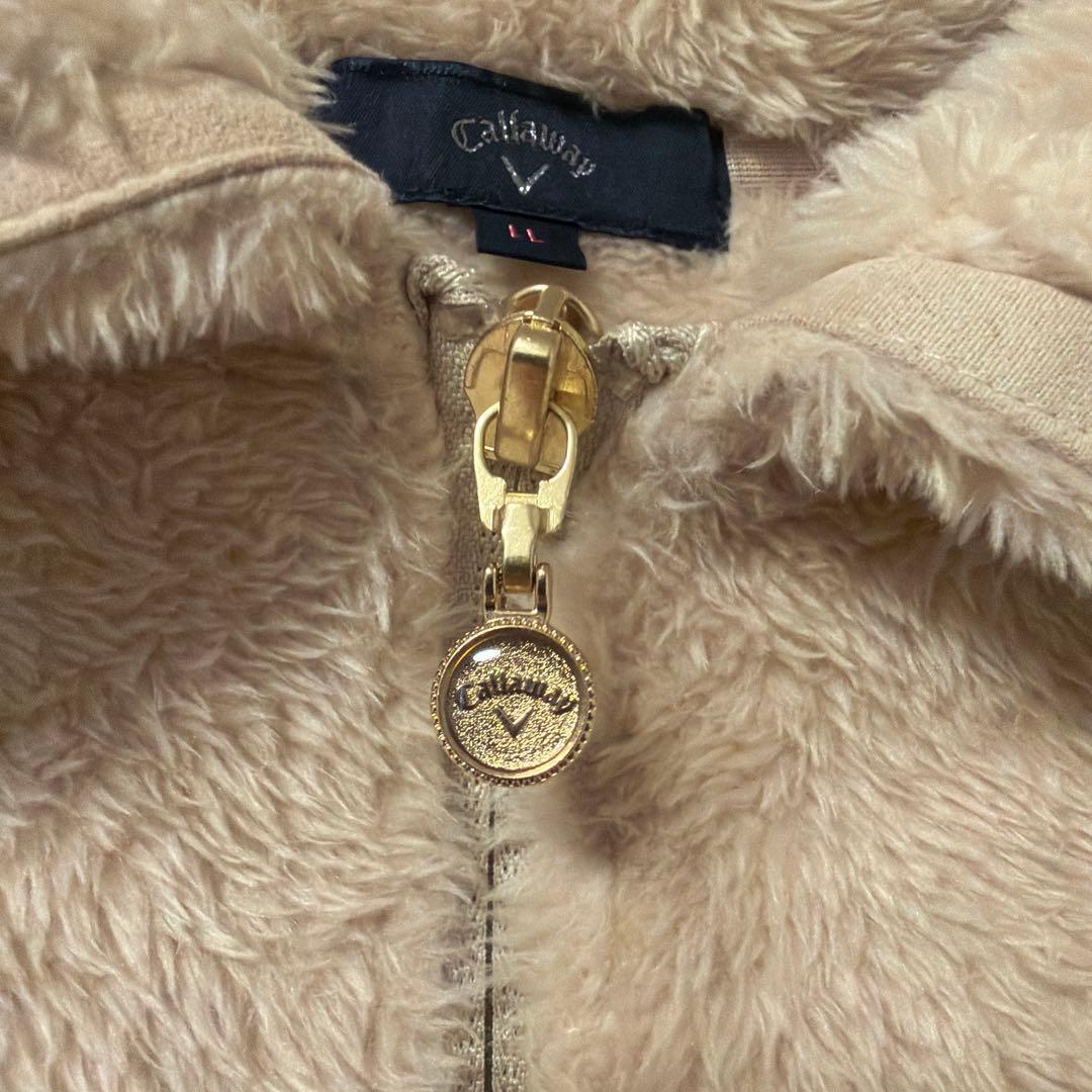 【Callaway】レディースボアブルゾンLL