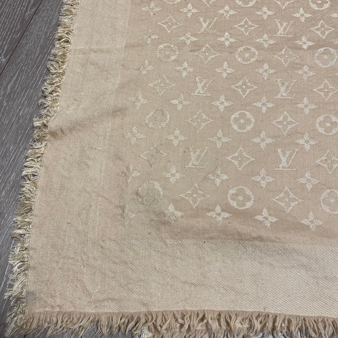 LOUIS VUITTON ルイヴィトン ショール モノグラム ストール 大判