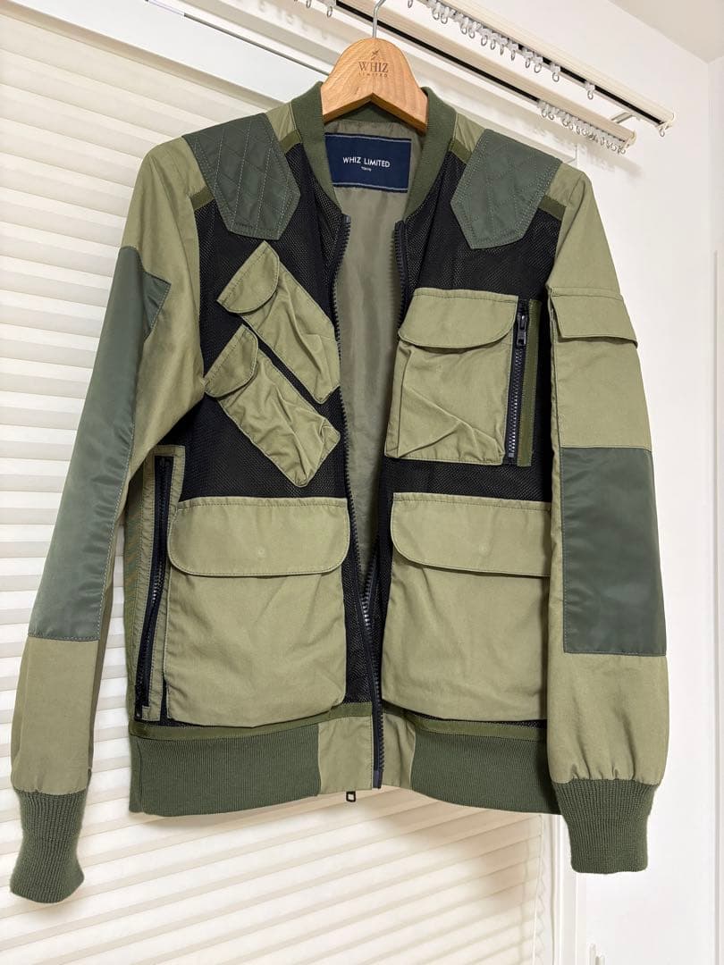 オリーブグリーン MA-1 フライトジャケット - メルカリ
