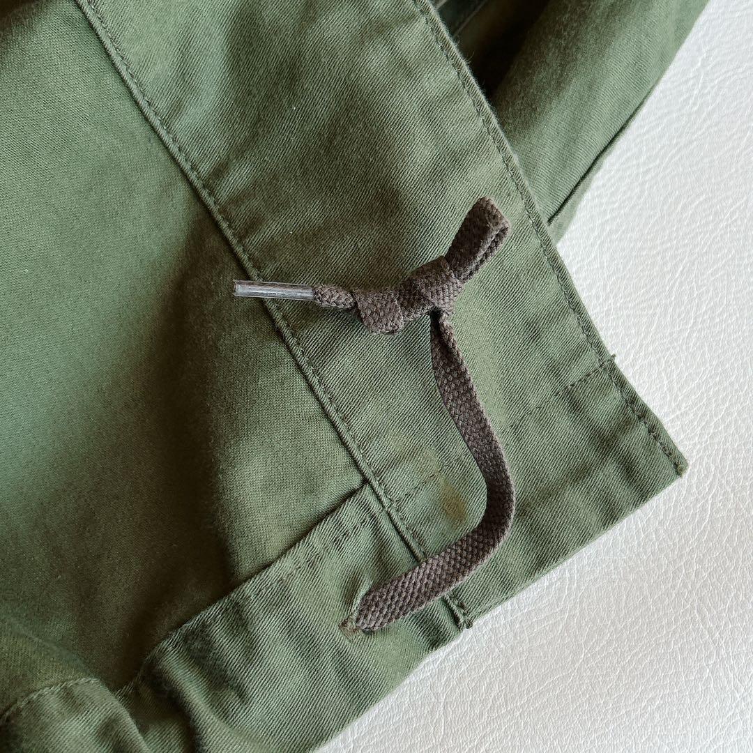 D.M.G ⿻ ワークシャツ ジャケット ミリタリー カーキ カジュアル ルーズ