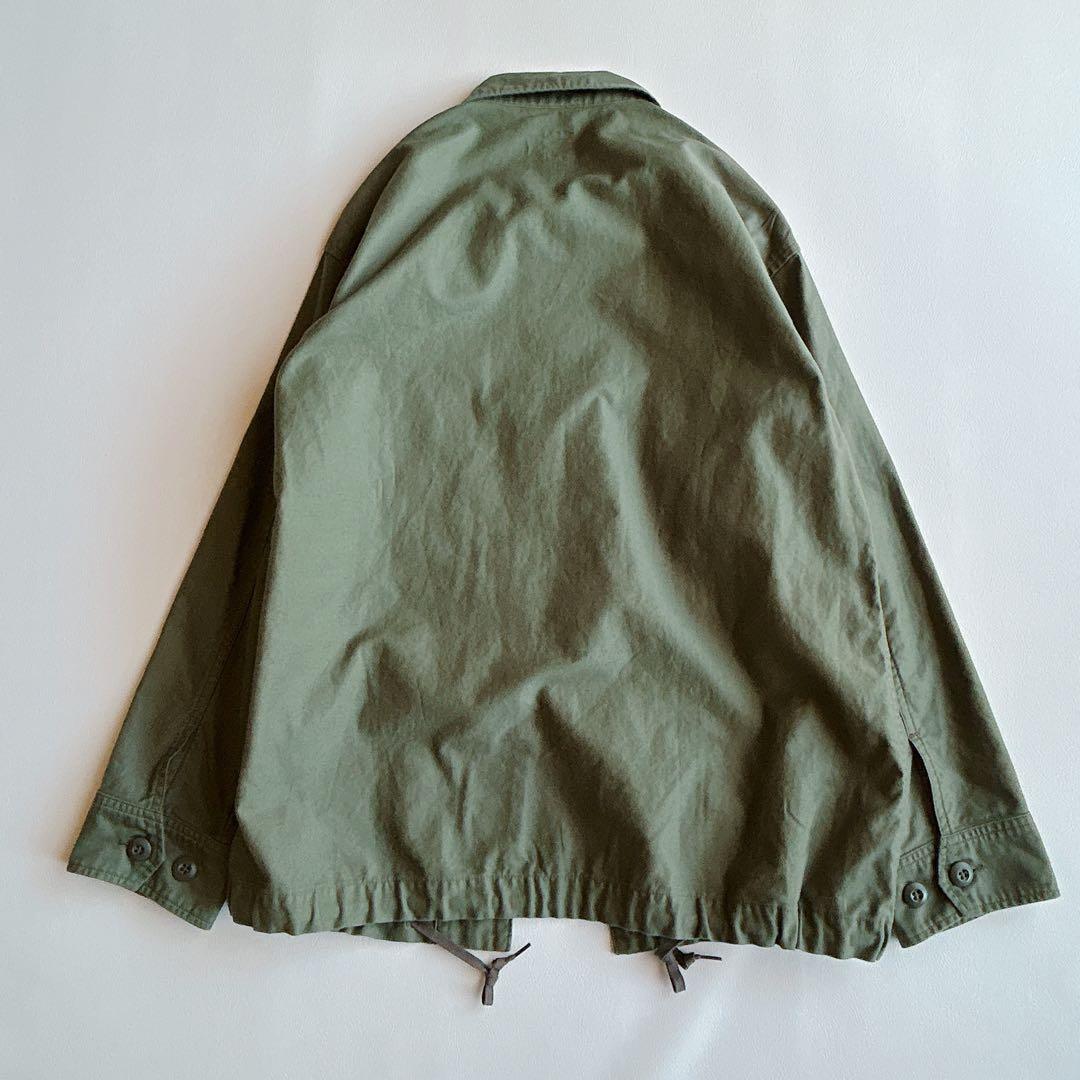 D.M.G ⿻ ワークシャツ ジャケット ミリタリー カーキ カジュアル ルーズ