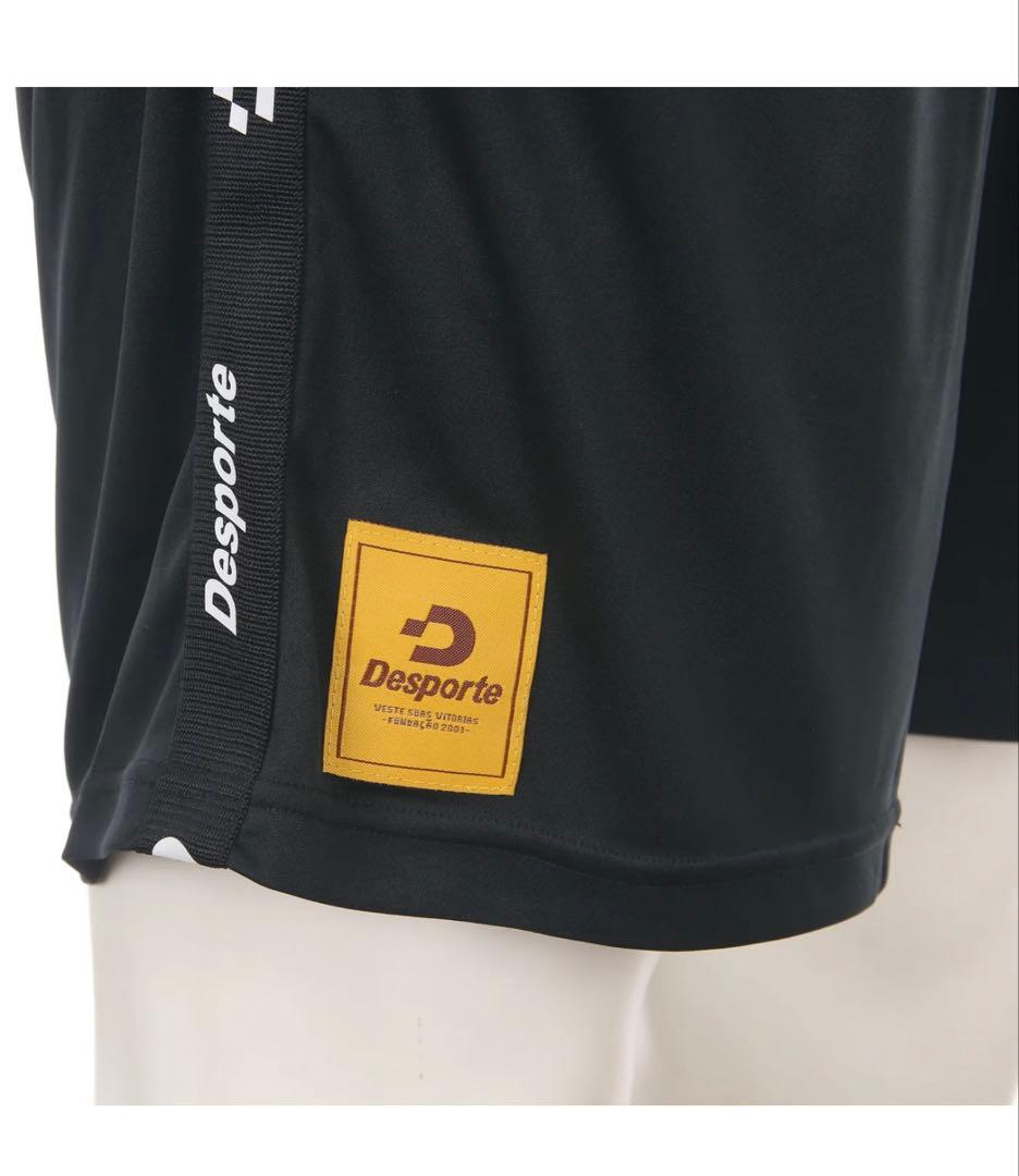 【Desporte】 長袖シャツ（白）、ポロシャツ（白）、ハーフパンツ（黒）