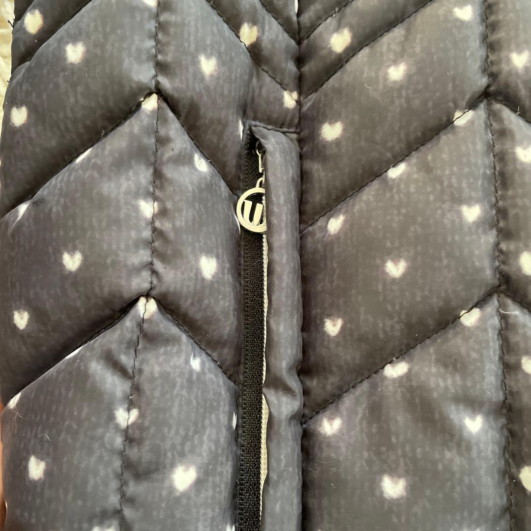 MU sports ファーダウン ウエサコ フードファー腕部分取外し可能 ゴルフ