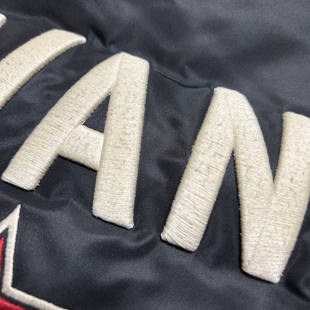 VANSON MA-1 フライトジャケット 裏地 シンサレート カモフラ 黒 S