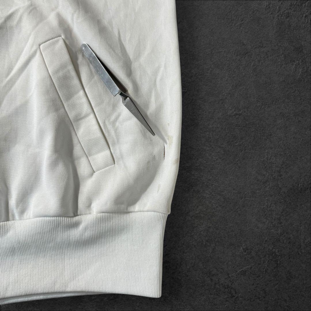 adidas アディダス 70s 古着 VENTEX製 ホワイト S