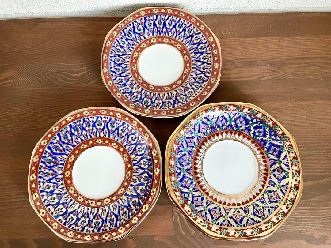 未使用 ベンジャロン焼 茶器 ティーセット カップ 小物入れ ポット タイ 高級