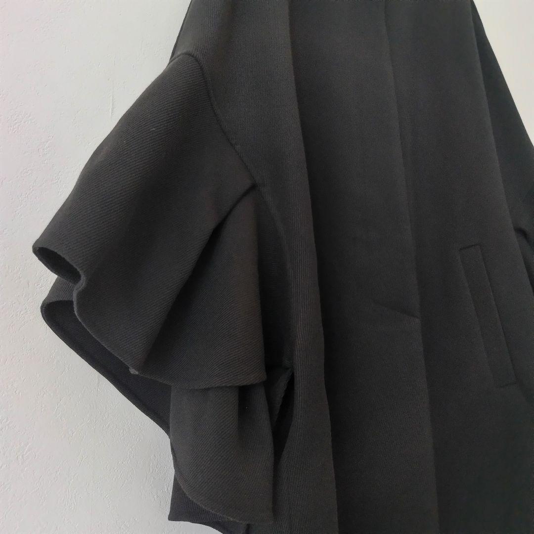 美品✨ANAYI 22AW カルゼリバーケープコート ポンチョ ブラック 38