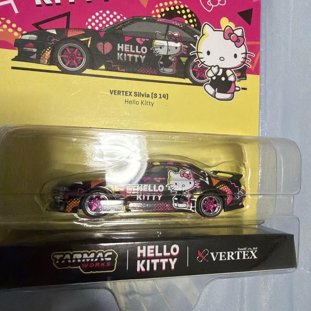 ターマックワークスハローキティ ベルテックス シルビアS14&S152台
