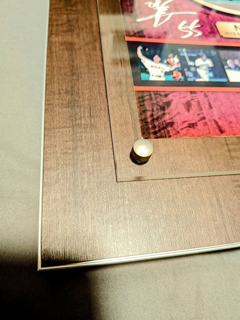 希少】読売ジャイアンツ 松井秀喜 長嶋茂雄 記念サイン入りフォト