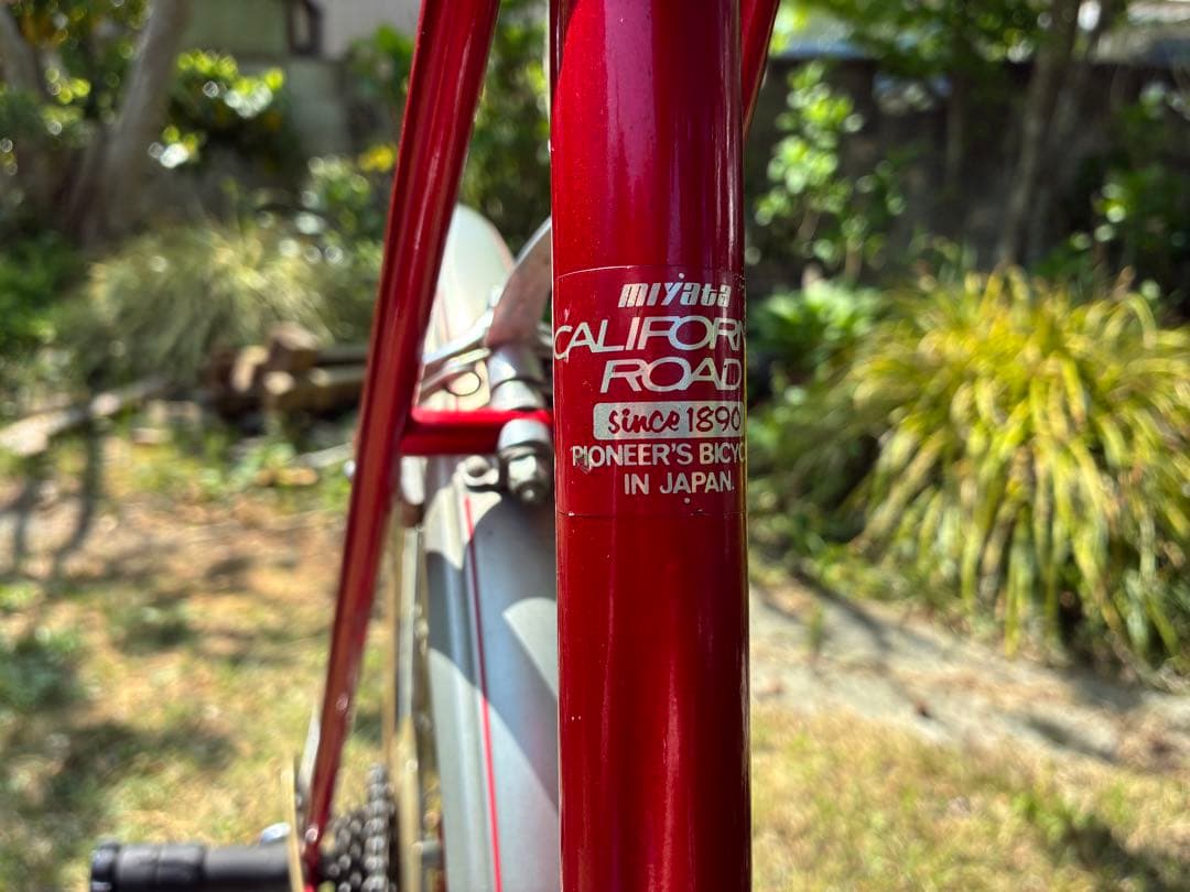 宮田　カリフォルニアロード　すぐ乗れます、基本引取、近隣配達は容相談　ハブ毛