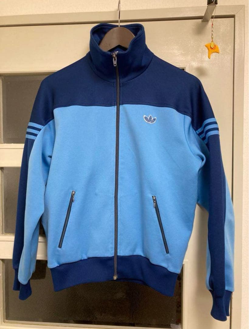 adidas トラックジャケット　60s 70s デサント製　　早い者勝ち
