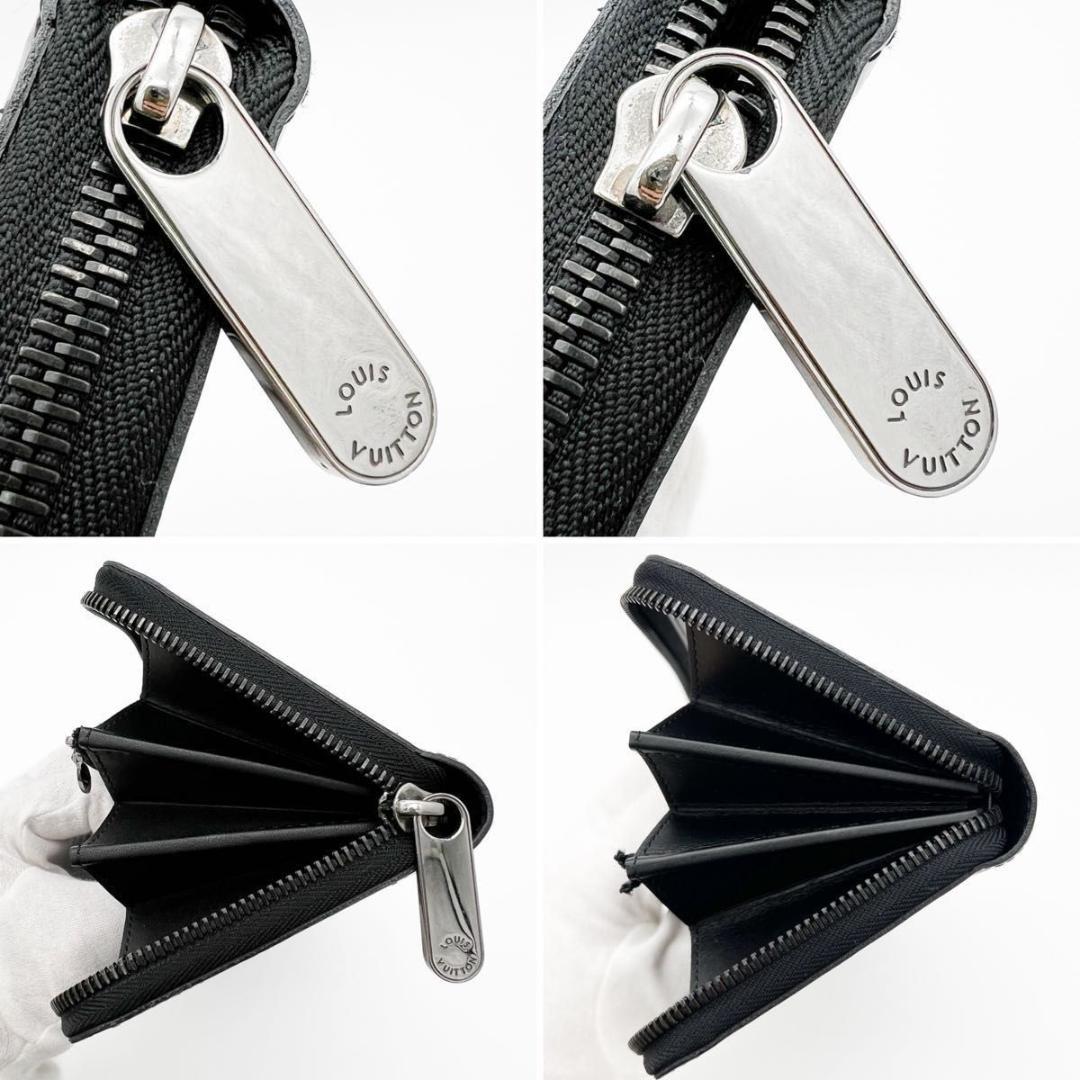 【使用わずか】ヴィトン ヴェルニ ジッピーウォレット ラウンド 長財布 黒