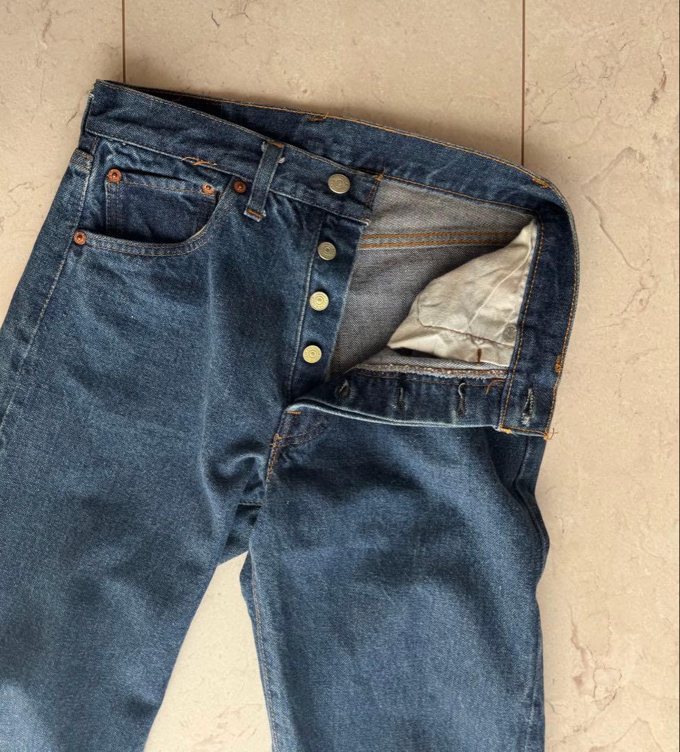 k*o様 【ノーリペア】70s Levi'sリーバイス 501 66前期濃紺W2