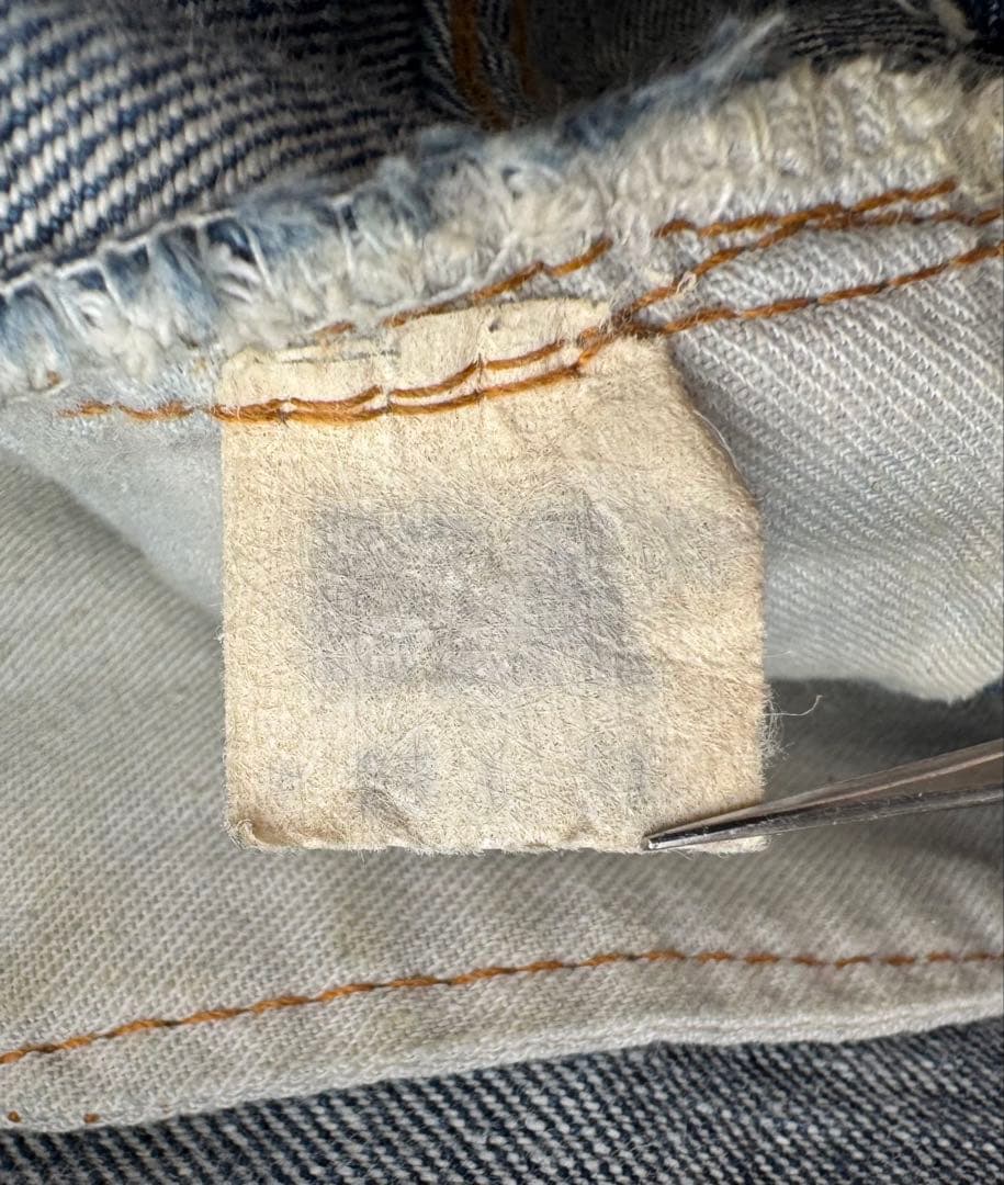 k*o様 【ノーリペア】70s Levi'sリーバイス 501 66前期濃紺W2