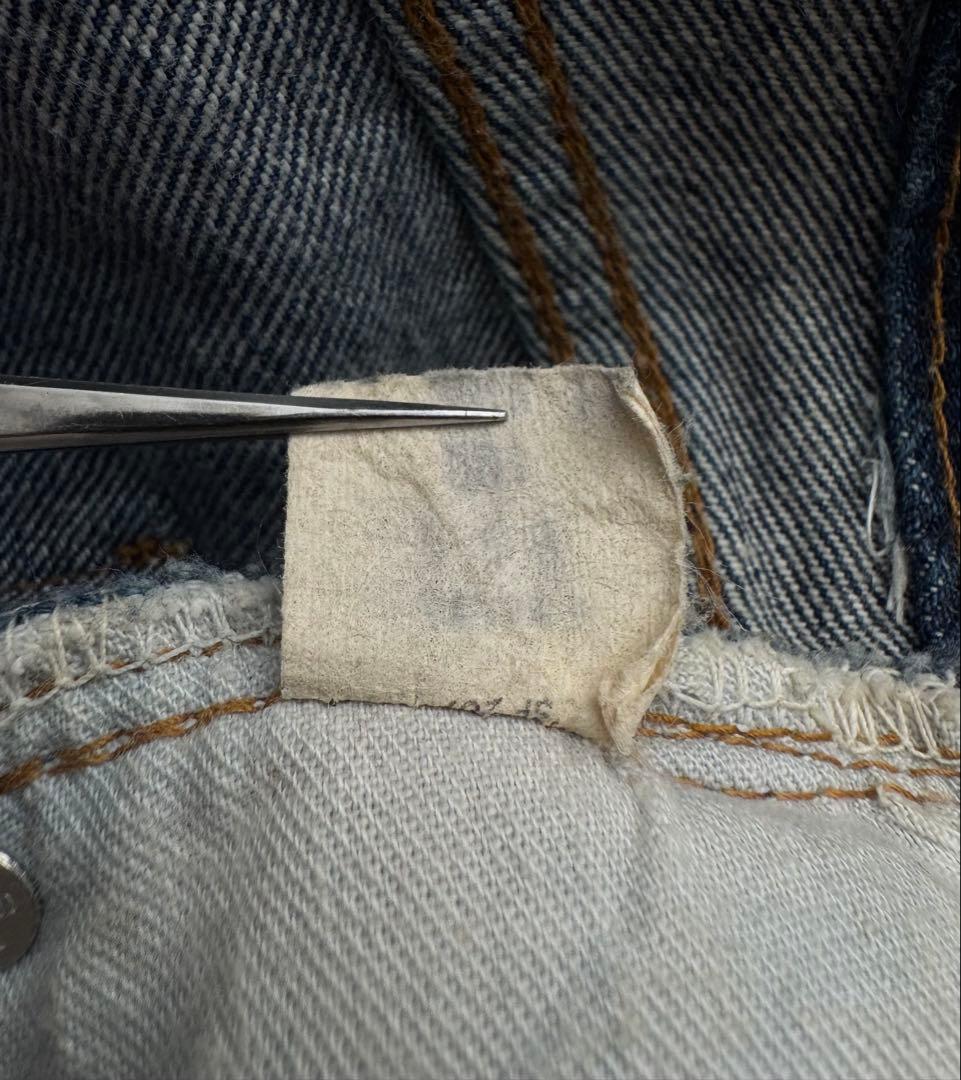 k*o様 【ノーリペア】70s Levi'sリーバイス 501 66前期濃紺W2