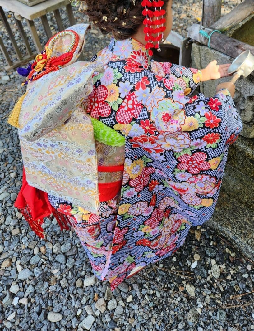 七五三着物一式★女の子　7歳