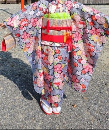 七五三着物一式★女の子　7歳