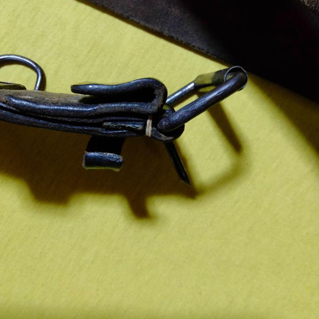 50s 40s 30s アメリカ軍 ミリタリー　レザーベルト　ヴィンテージ