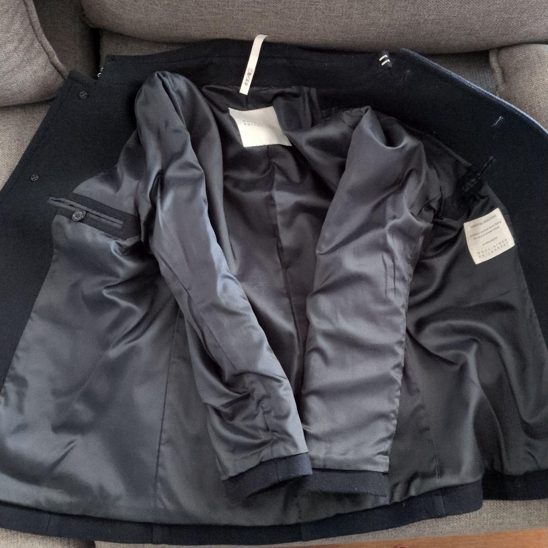 マッキントッシュ アドミラルメルトンコート （ネイビー）