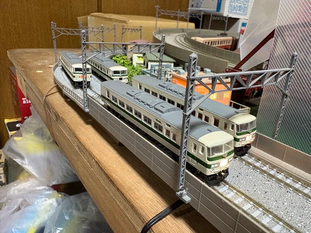 ジャンク品　nゲージ KATO 185系200番台　新幹線リレー号　14両セット