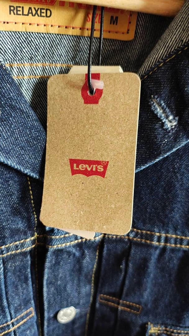 【新品未着用】Levi’s リーバイス 2nd デニムジャケットRELAXED紺
