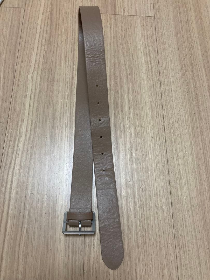 最終！Darich シャツドッキングプリーツニットミニワンピース ベージュ　FL