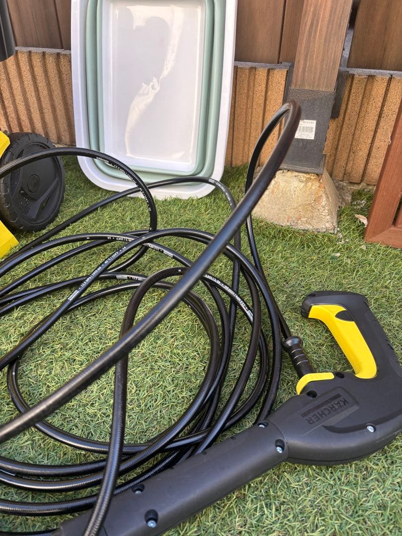 KARCHER K3 silent 高圧洗浄機 本体　一度のみのほぼ新品