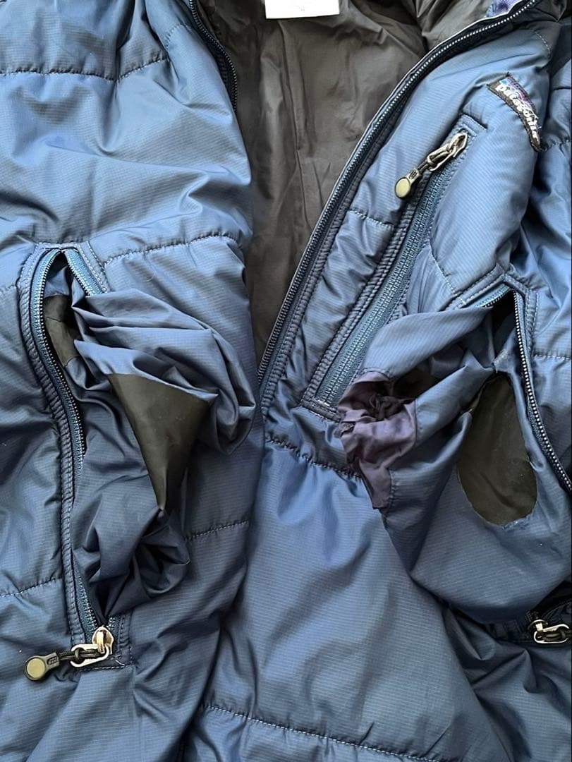 patagonia パタゴニア パフジャケット サイズM 紺ネイビー