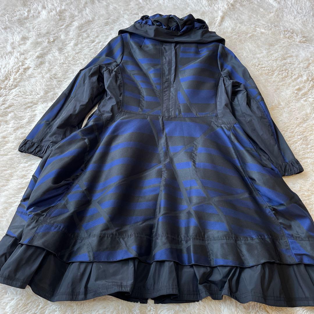 ジマちゃん EIKO KONDO ボリュームカラー タフタ デザインコート