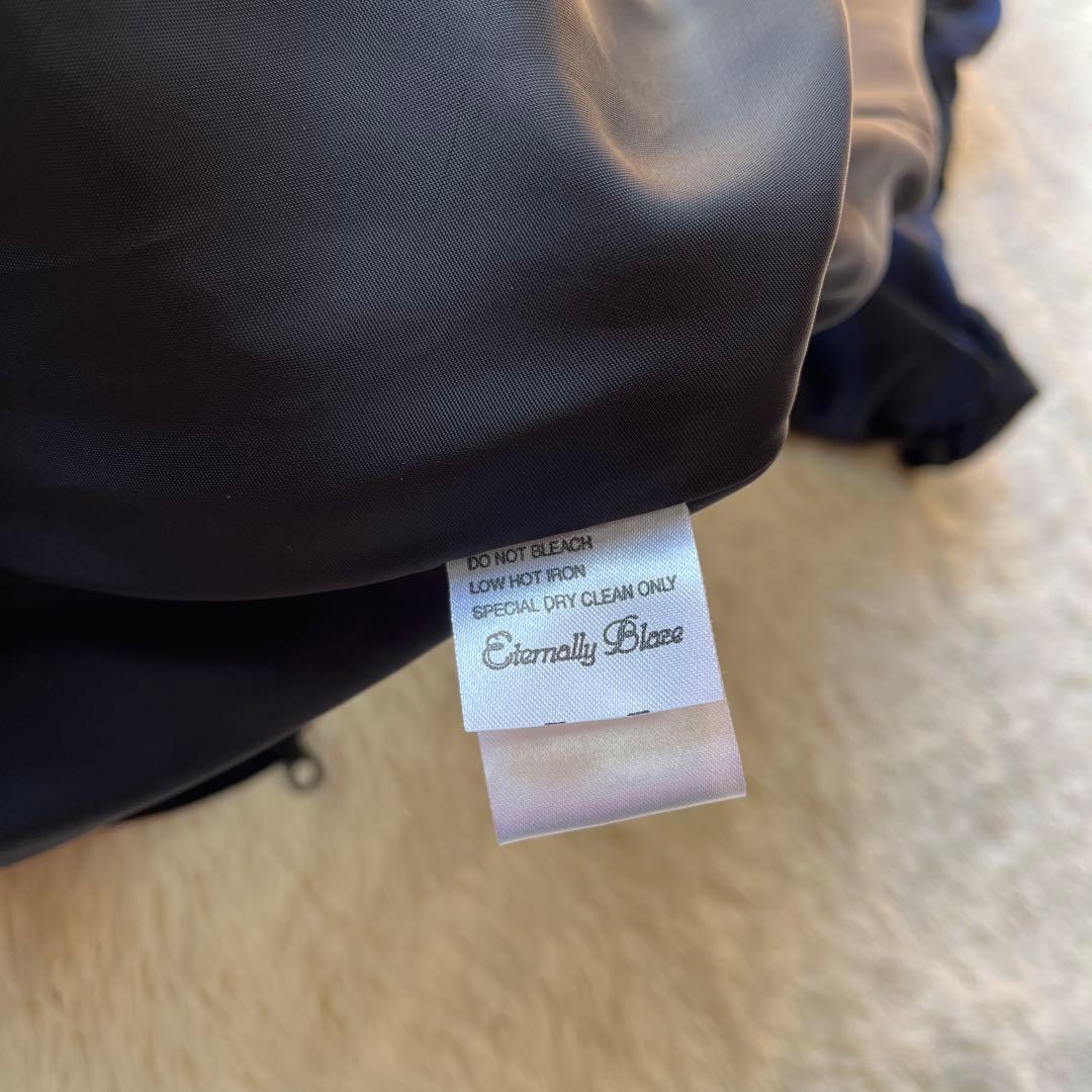 ジマちゃん EIKO KONDO ボリュームカラー タフタ デザインコート