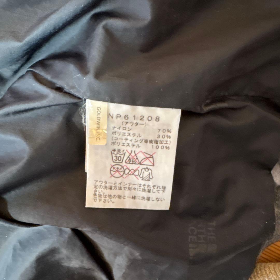 ノースフェイス ジップインジップ対応インナーダウン Mサイズ