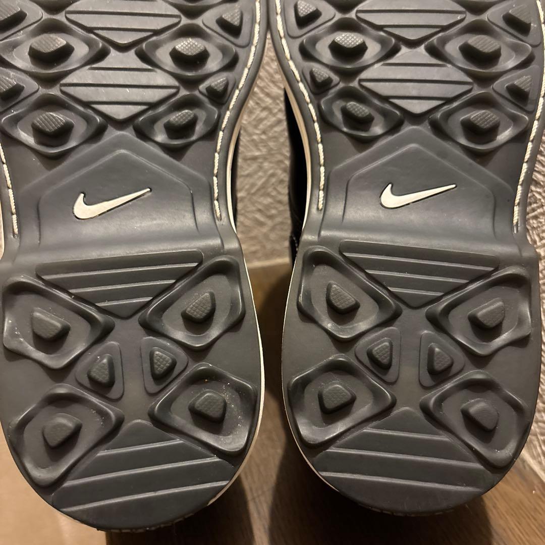 美品　NIKE　ルナ　クレイトン　ゴルフシューズ　本革　レザー　25.0cm