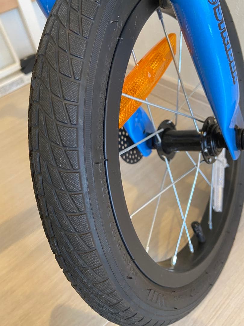 超極美品】ストライダー14x ブルー ※使用回数2回 純正スタンド付き