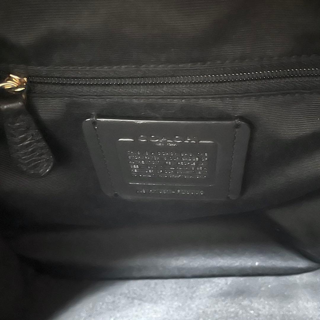 ✨極美品COACH コーチ　チャーリー　ミニリュック　シボ革