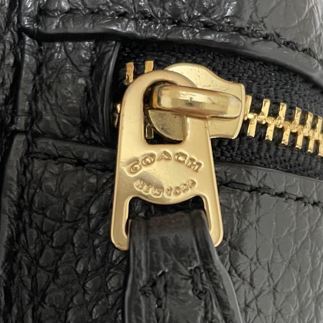 ✨極美品COACH コーチ　チャーリー　ミニリュック　シボ革