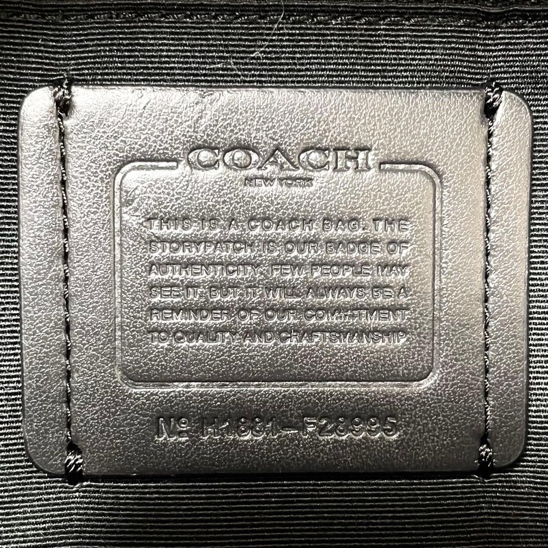 ✨極美品COACH コーチ　チャーリー　ミニリュック　シボ革