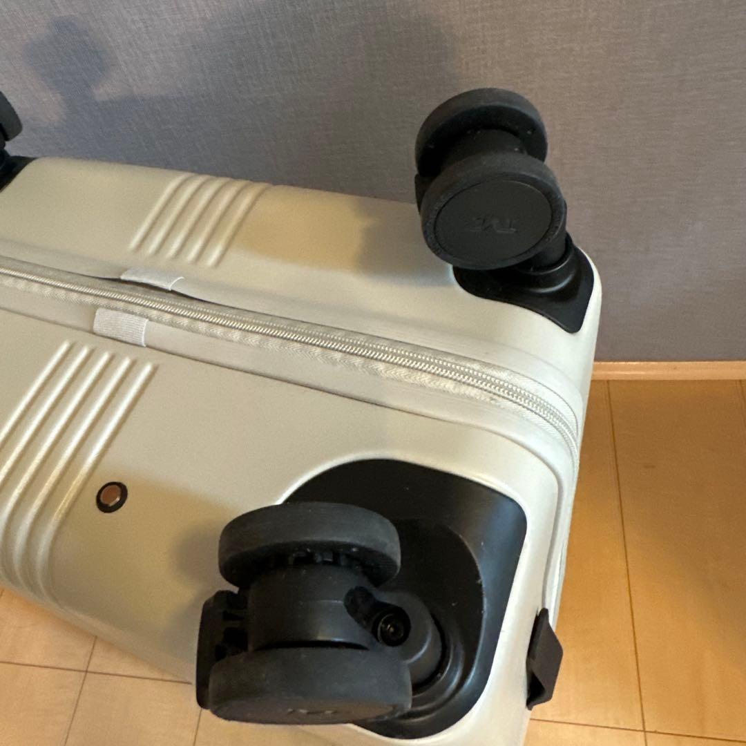 ☆未使用級☆ MAIMO キャリーケース M ライトベージュ　フロントオープン
