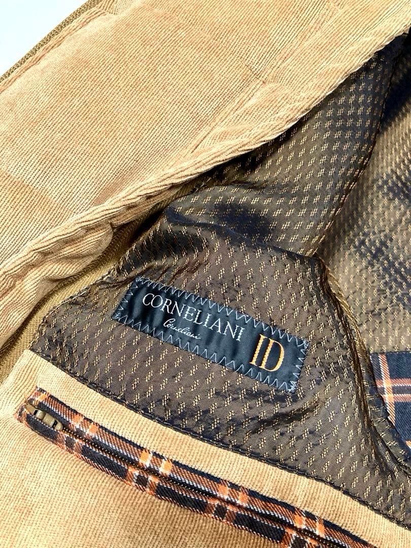 ★美品「CORNELIANI」最高級コーデュロイジャケットコート イタリア製