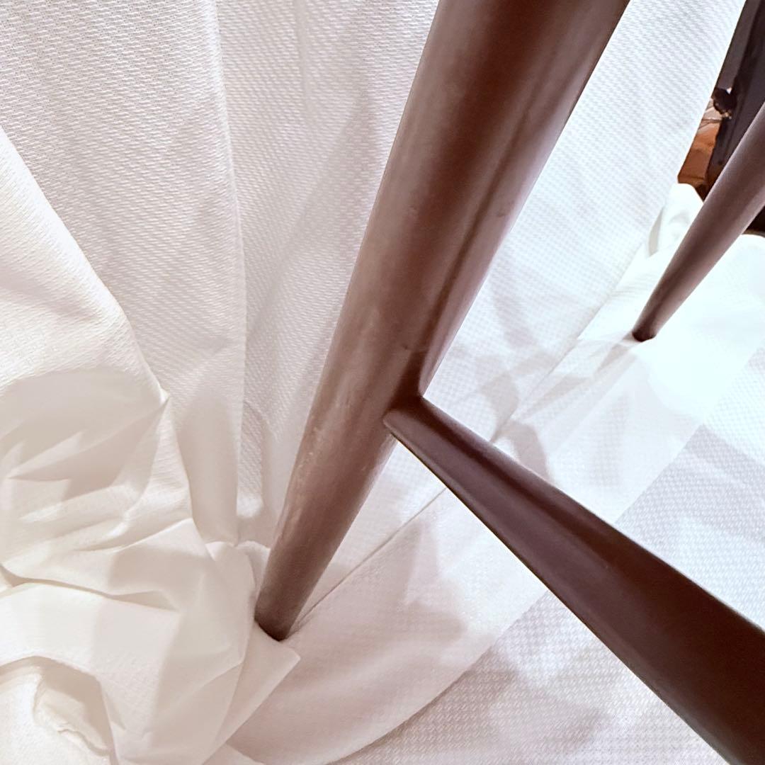 秋田木工　ハンナチェア　ダイニングチェア　二脚セット　ヴィンテージ