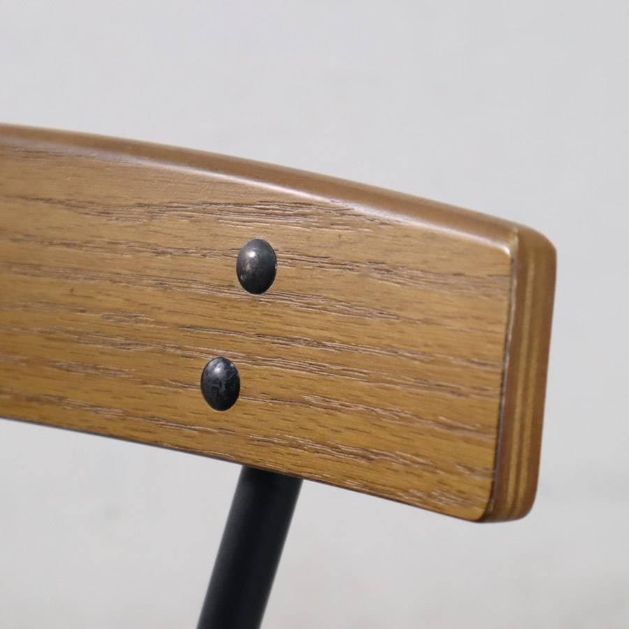 ジャーナルスタンダードファニチャー サンク チェア オーク アイアン PVC