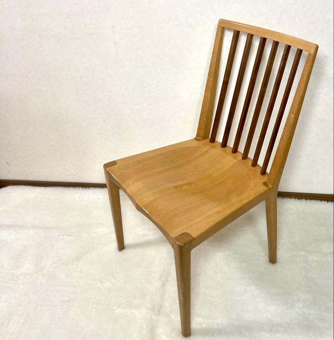 起立木工 ナラ材 パレスDチェア 木製 ダイニングチェア