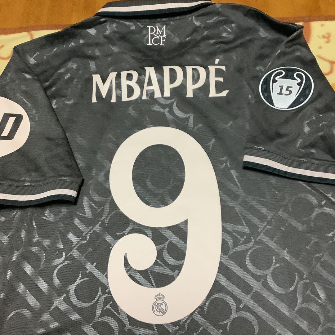 レアルマドリード 24-25 3rd 2XL エムバペ 9 CL 新品 正規品 - メルカリ