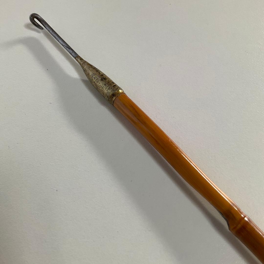 ヘラブナ、天然木万力、らっきょう竹竿掛け、らっきょう竹針外し
