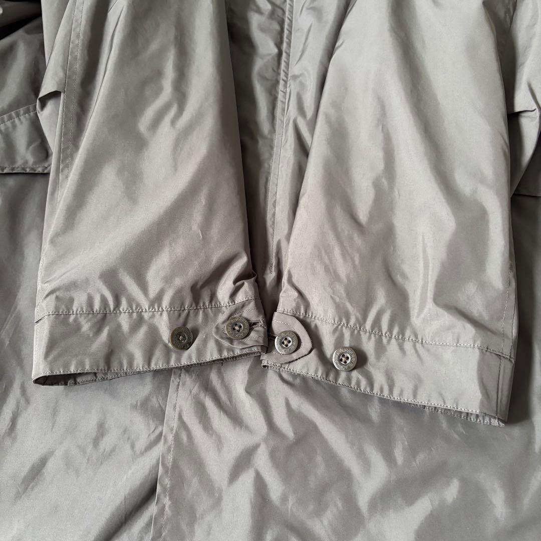 【美品✨】バーバリー　モッズコート　ライナー　キルティング　ノバチェック　ファー