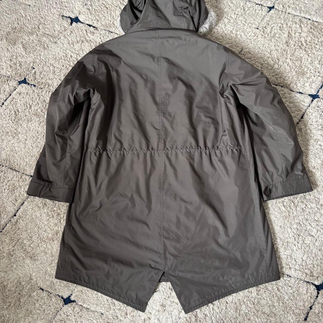 【美品✨】バーバリー　モッズコート　ライナー　キルティング　ノバチェック　ファー