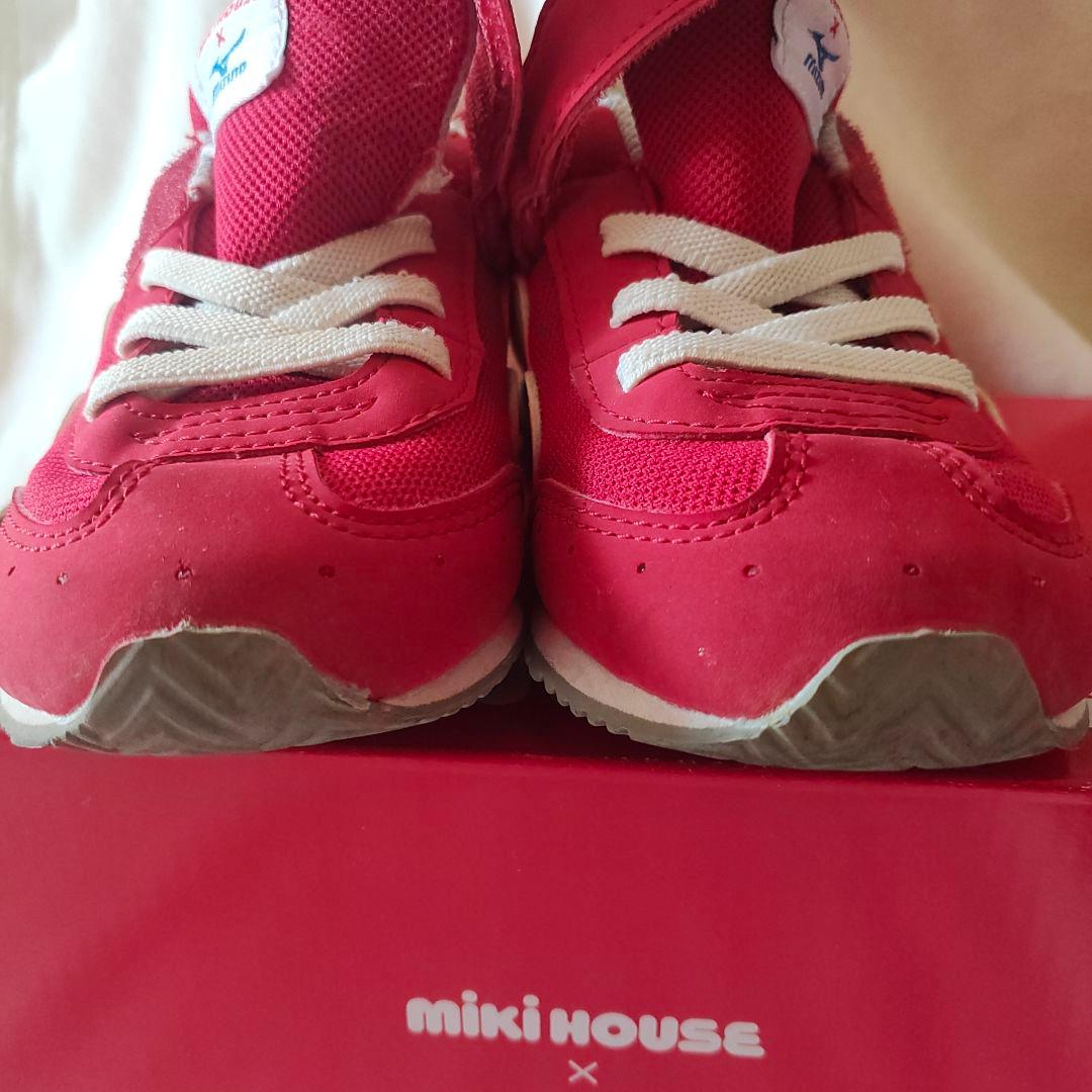 ミキハウス ミズノ スニーカー 16.5cm - メルカリ