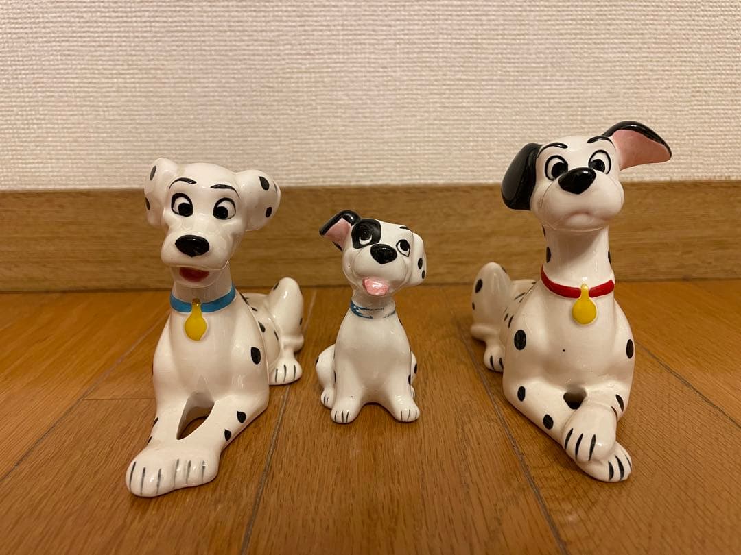 Disney ディズニー 101匹わんちゃん 置物 - メルカリ