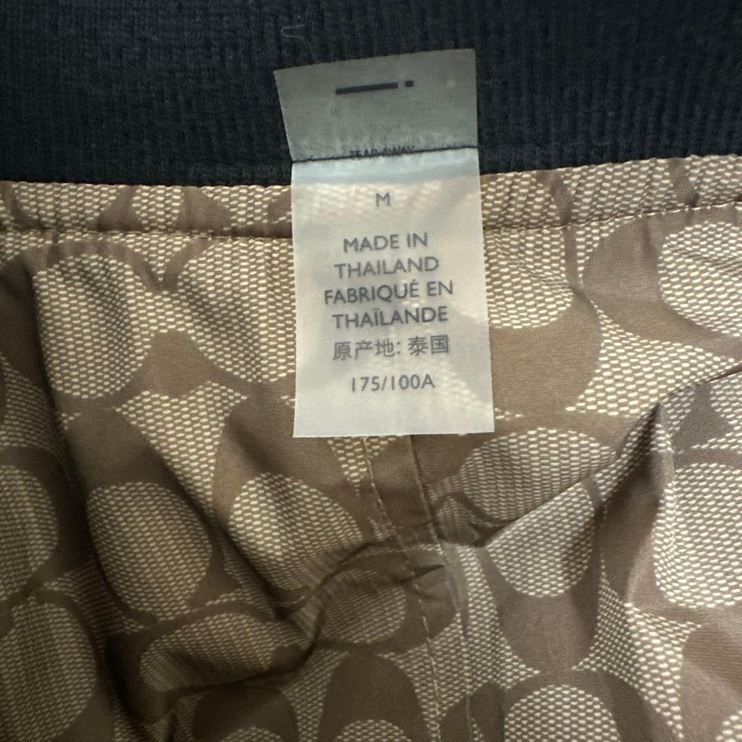 COACHリバーシブル ブラック ボンバージャケット