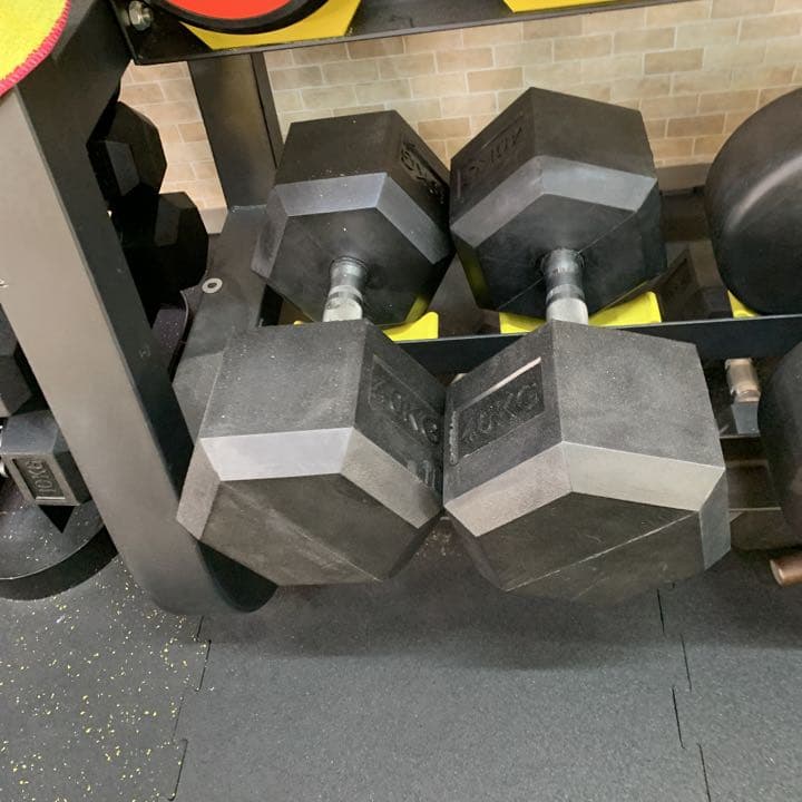 ヘックス  ラバーダンベル　　22.5kg 27.5kg 各2個